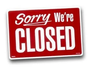 Wonkhe Sorry we're closed sign