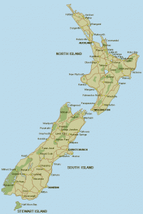 Wonkhe New zealand Map