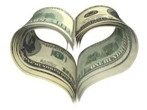 Wonkhe heart shape money