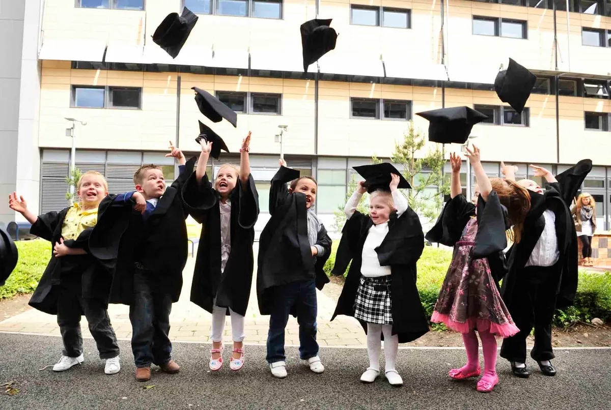 Graduates are getting younger every year...