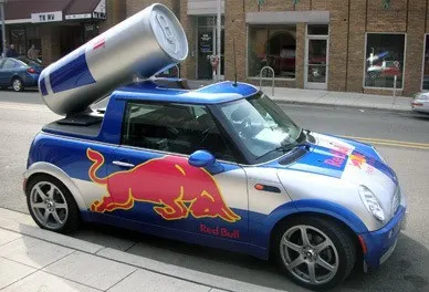Wonkhe Red bull car