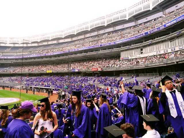 A US commencement