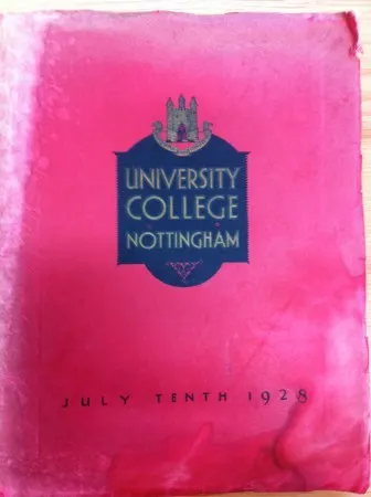 Wonkhe university college nottingham opening brochure