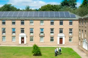 Lincoln Hall solar panels