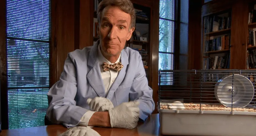 He's a scientist