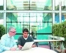 Two people who are a bit like what you might think external examiners look like