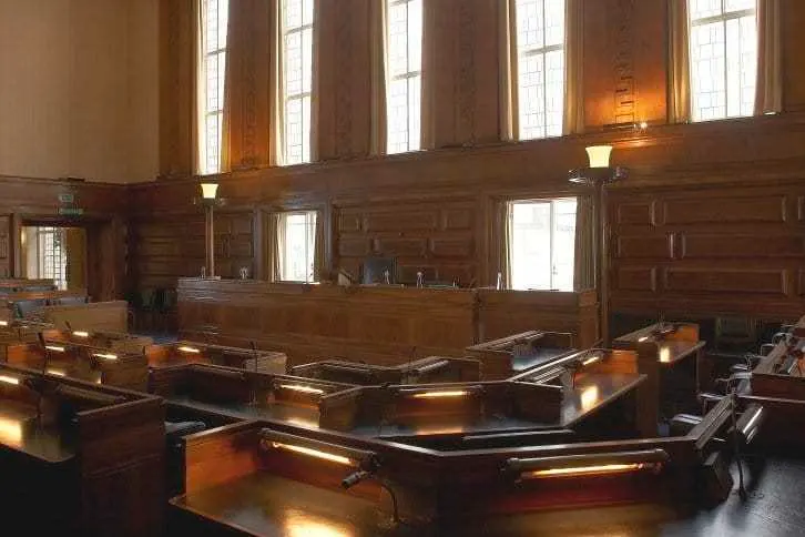 THE Senate Room in THE Senate House