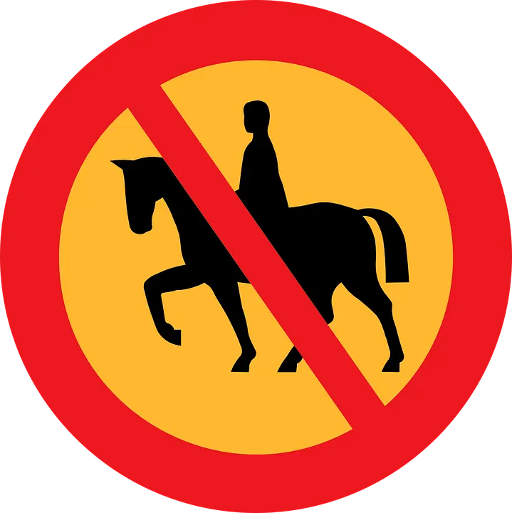 End this cruel ban on horses in halls.